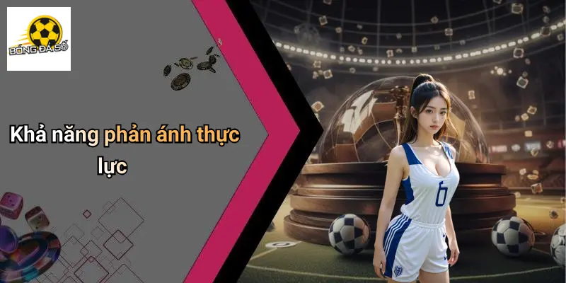 Bảng Xếp Hạng 1 Khả năng phản ánh thực lực