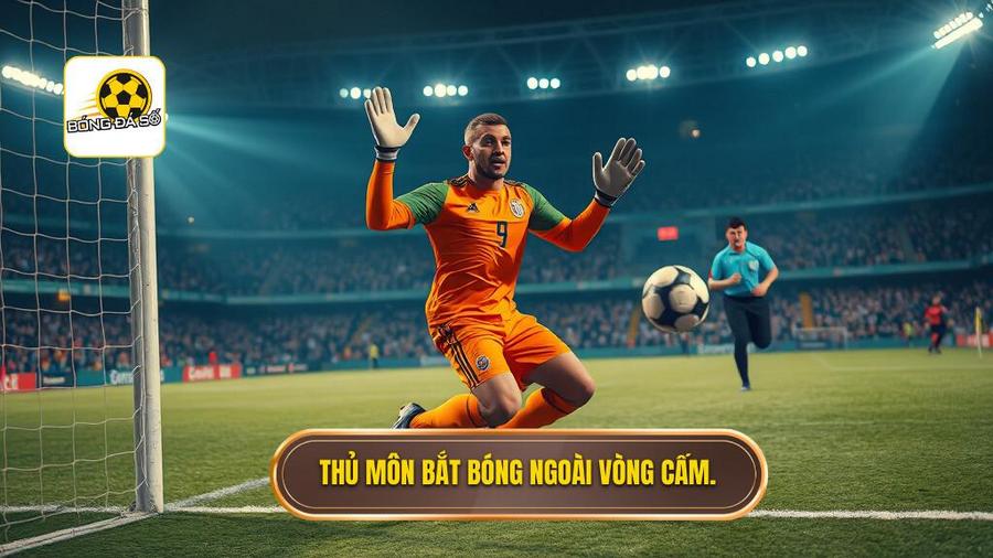 Thủ môn bắt bóng ngoài vòng cấm nhận thẻ gì? Phân tích chi tiết luật bóng đá 2 Thủ môn bắt bóng ngoài vòng cấm nhận thẻ gì? Các kịch bản xảy ra