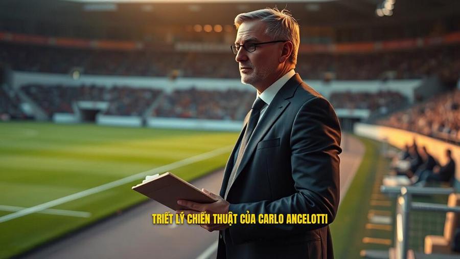 Chiến thuật Carlo Ancelotti: Đỉnh cao của sự linh hoạt và Nghệ thuật đắc nhân tâm 1 1. Triết lý chiến thuật của Carlo Ancelotti